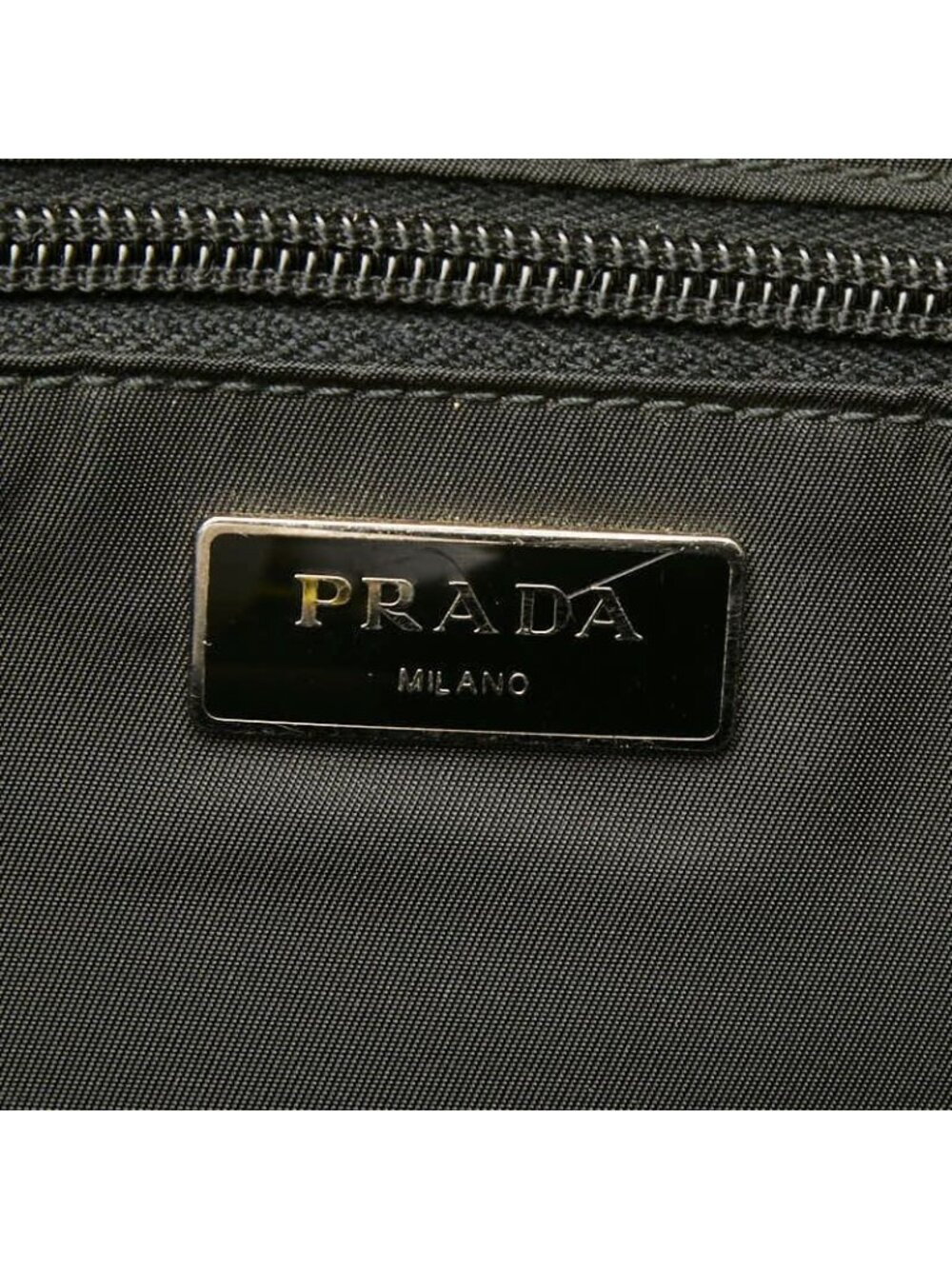 Prada Backpack Black Yellow Green Nylon - Picture 9 of 9